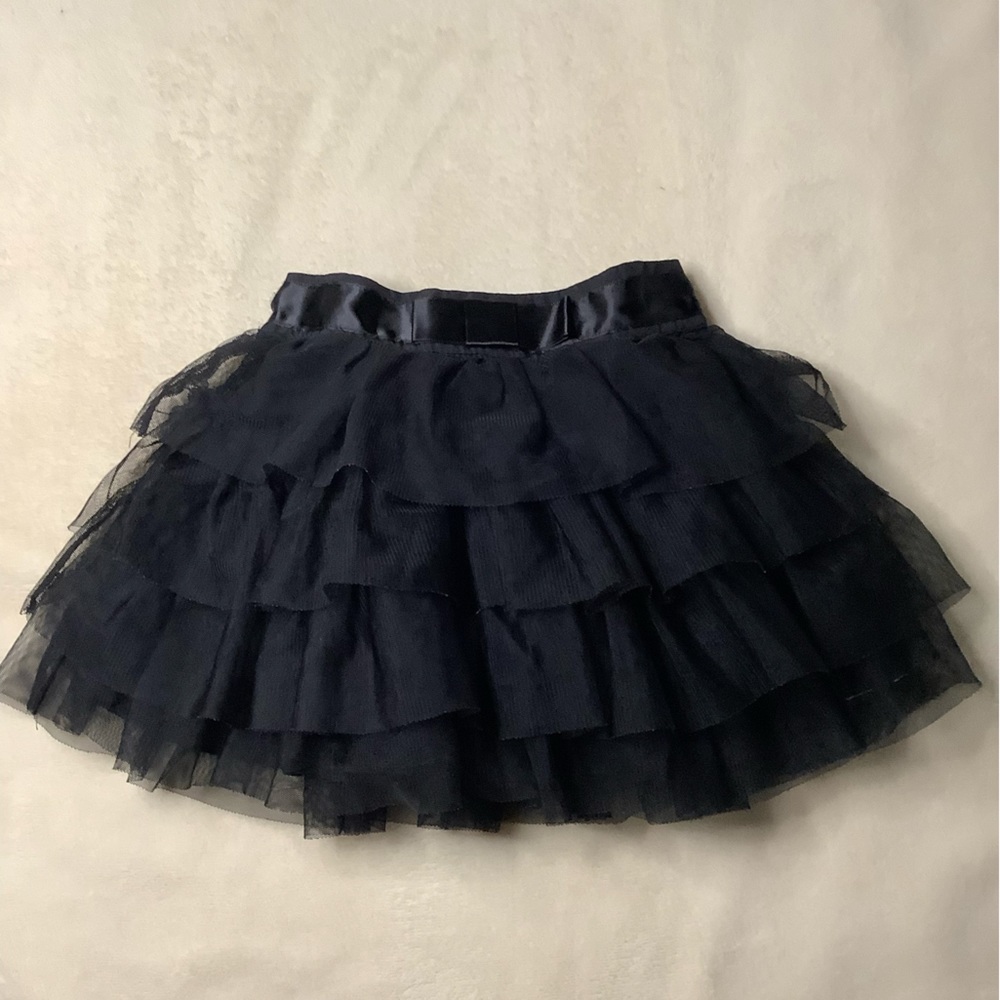 Joe Fresh Toddler Black Tulle Skirt 2T